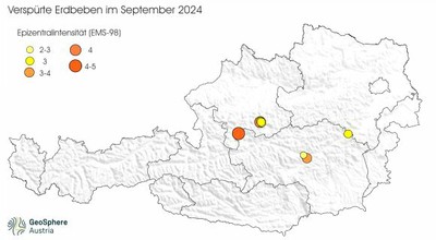 Erdbeben im September 2024