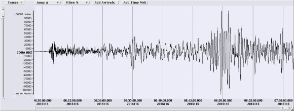 Schweres Erdbeben der Magnitude 7,8 in Nepal