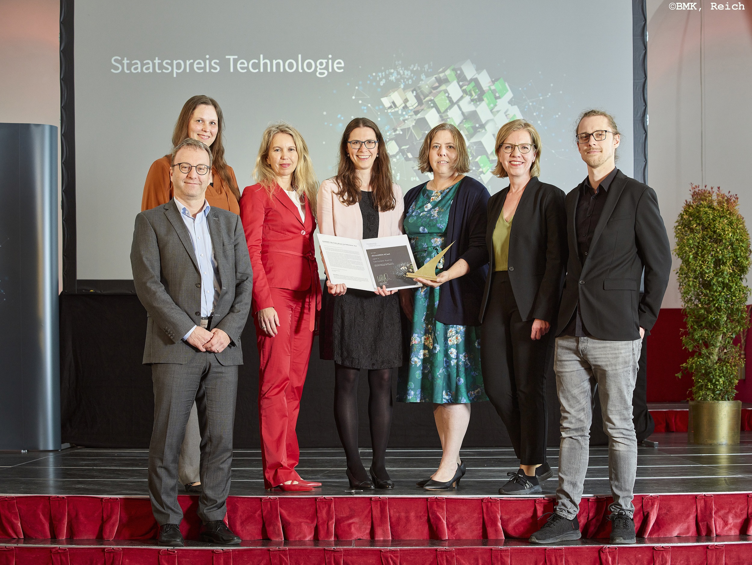 Gewinner des Staatspreises Technologie 2024 in der Kategorie „AI for Green“